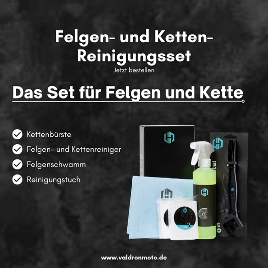 Felgen- und Ketten-Reinigungsset
