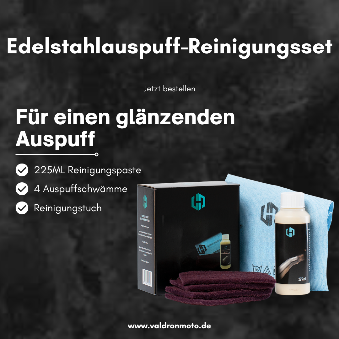 Edelstahlauspuff-Reinigungsset