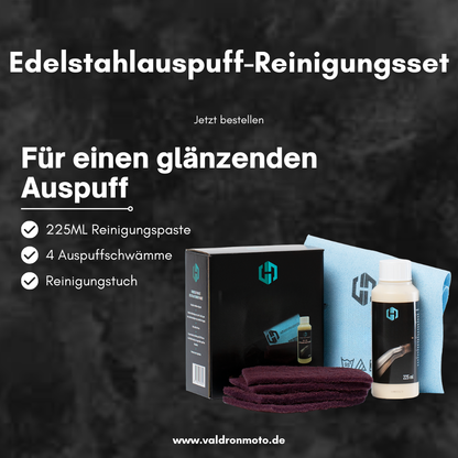 Edelstahlauspuff-Reinigungsset