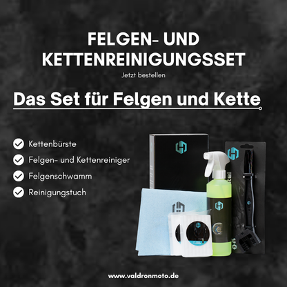 Felgen- und Kettenreinigungsset