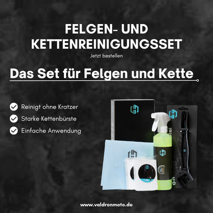 Felgen- und Kettenreinigungsset