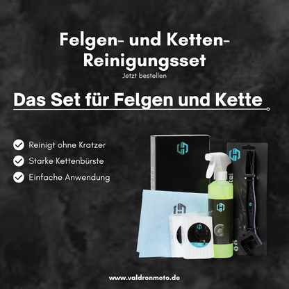 Felgen- und Ketten-Reinigungsset