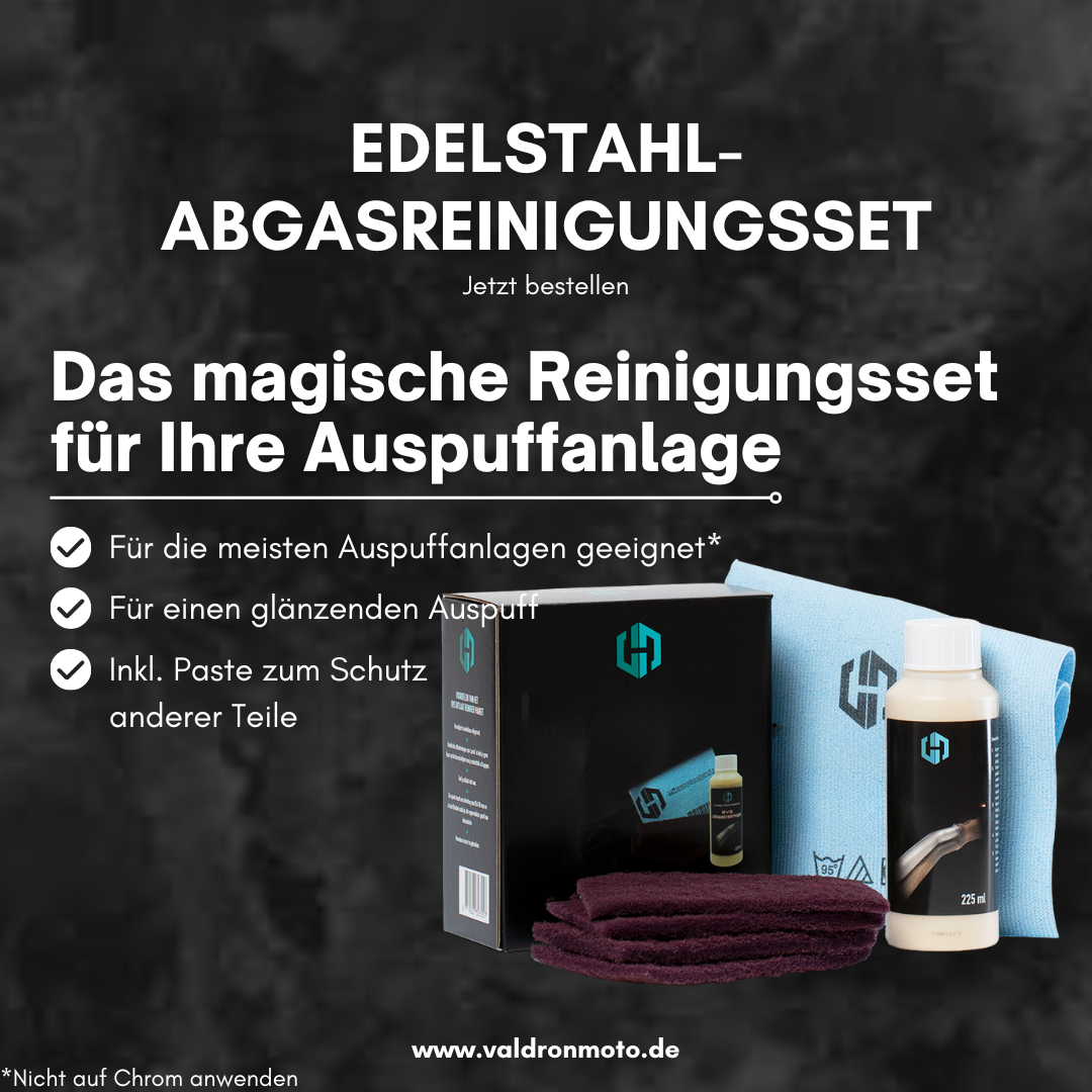 Edelstahl-Abgasreinigungsset