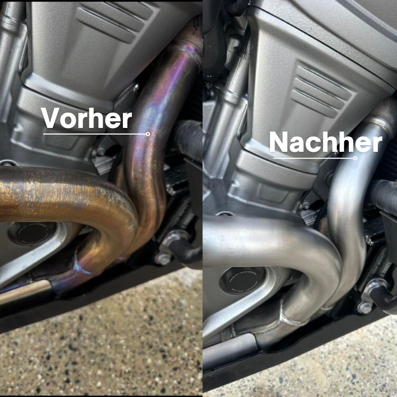 Edelstahl-Abgasreinigungsset