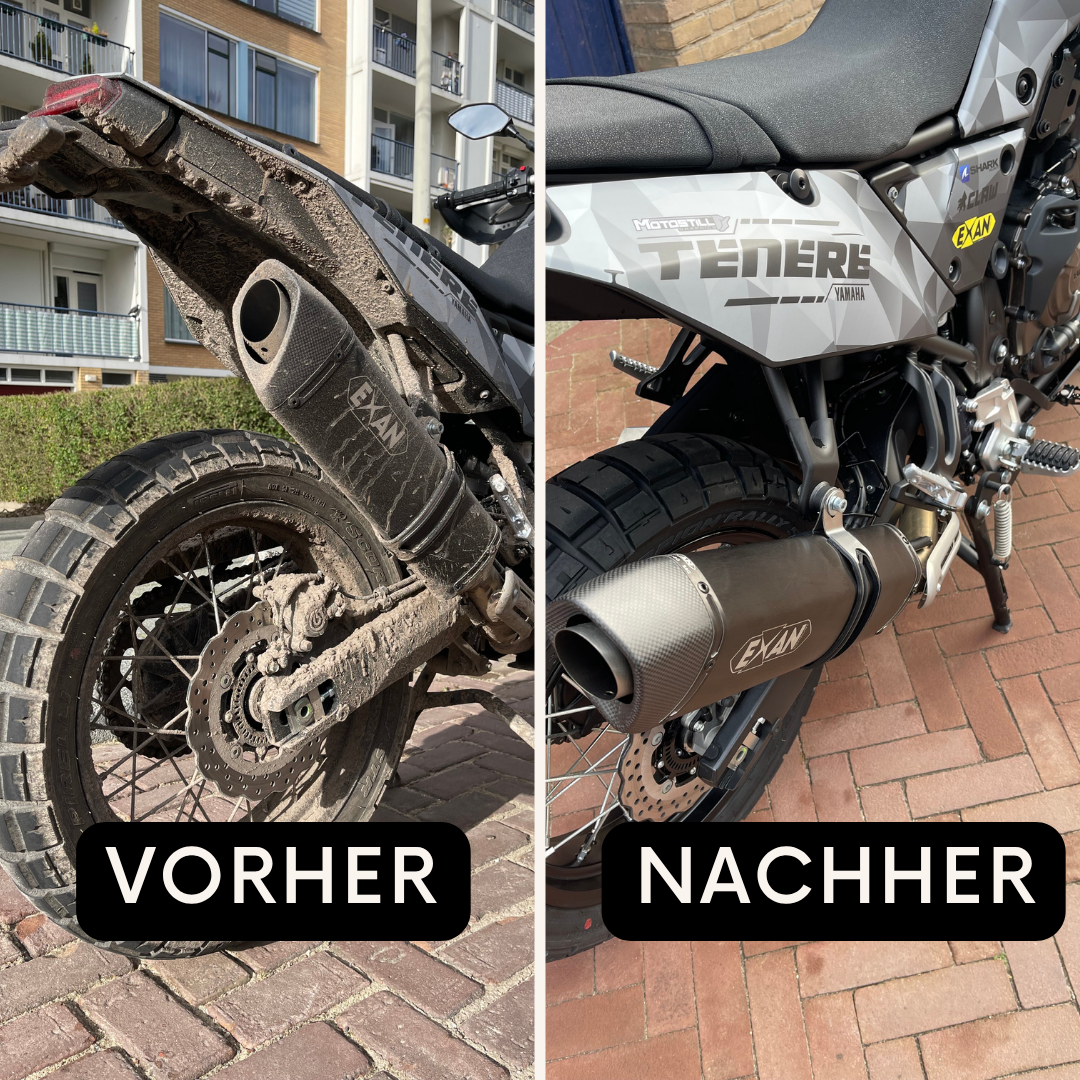 Motorradreiniger-Starterset